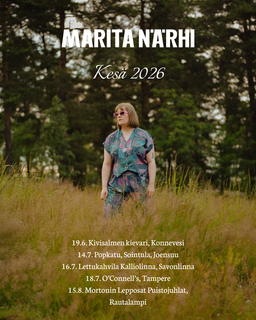 Kesän keikat!